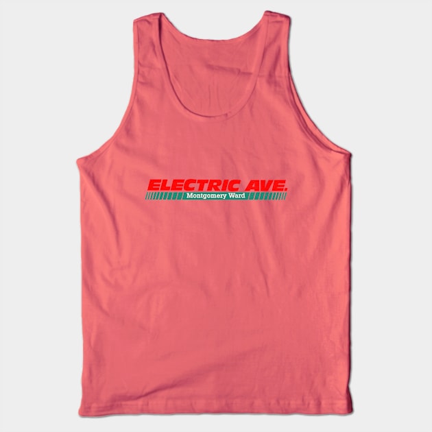 Montgomery Ward Electric Avenue Tank Top by Turboglyde